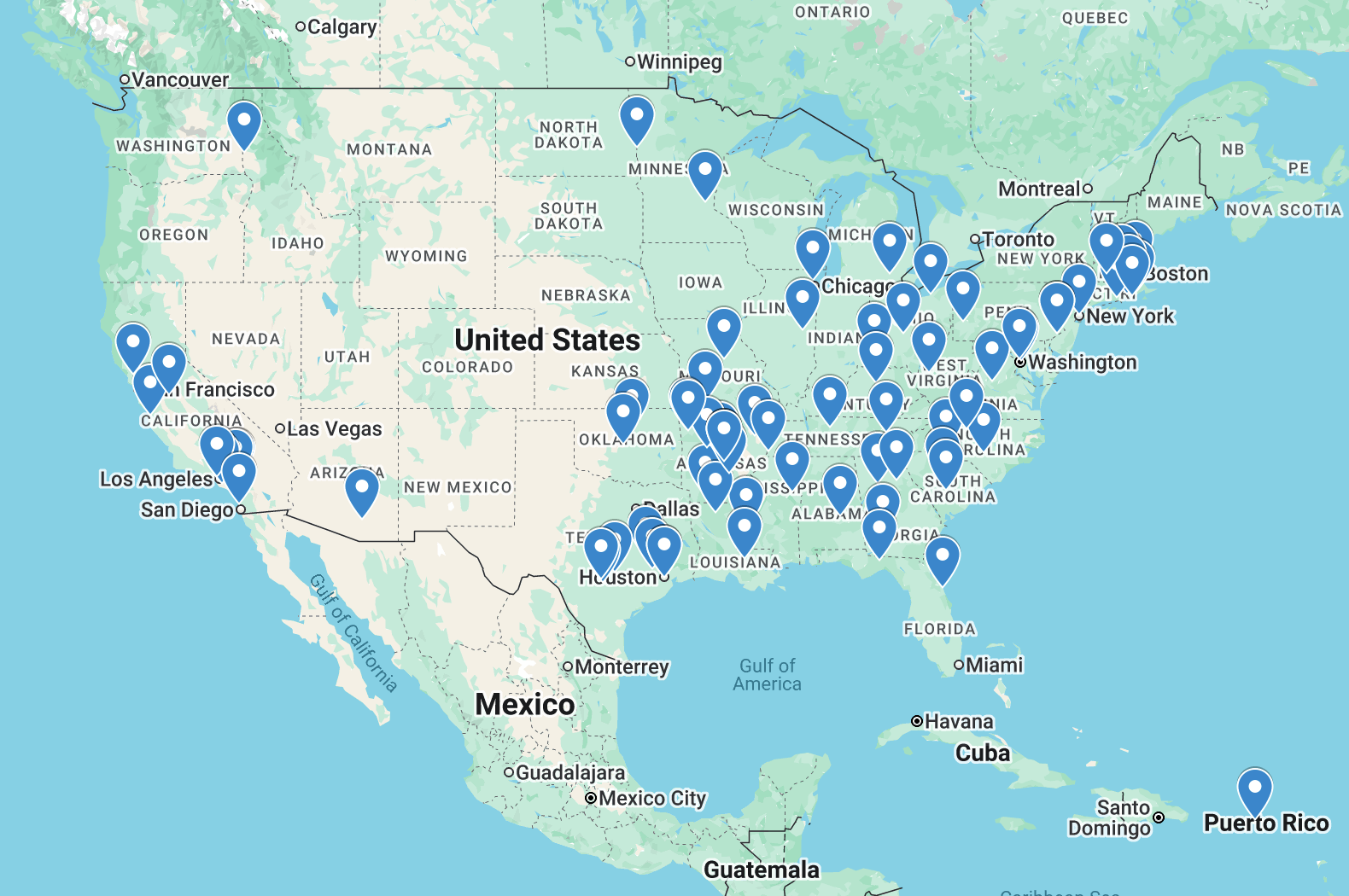 National AI Campus Map